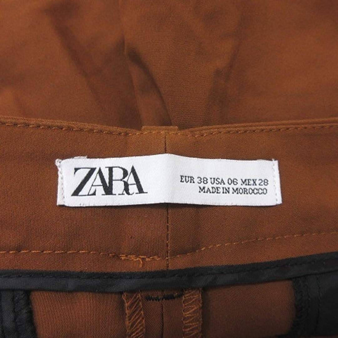 ZARA(ザラ)のザラ スラックスパンツ 茶 ブラウン /YI レディースのパンツ(その他)の商品写真