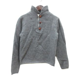 シップス(SHIPS)のシップス SHIPS ニット カットソー 長袖 ウール M グレー /MN(ニット/セーター)