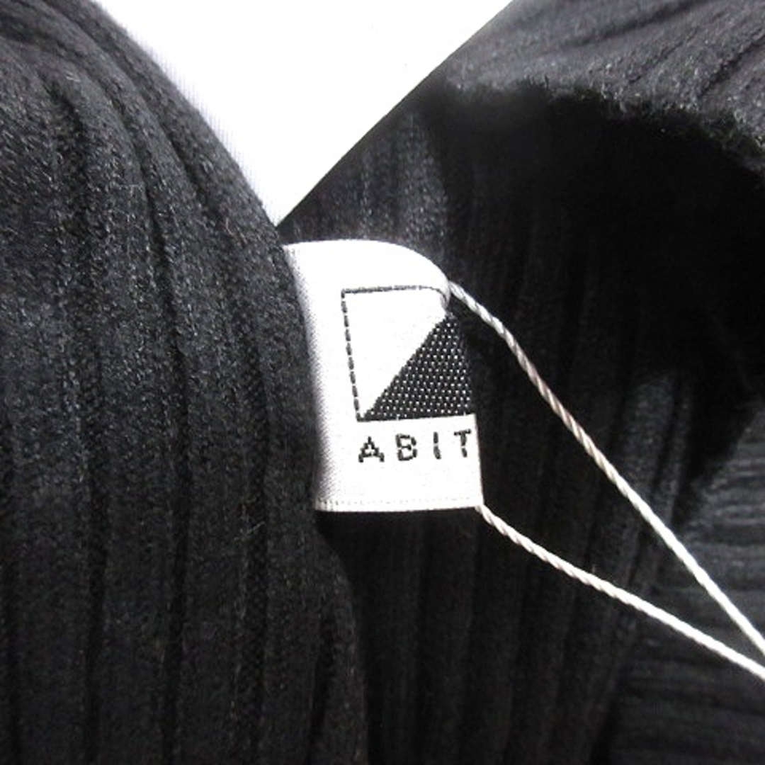 other(アザー)のアビトーキョー ニットセーター タートルネック リブ 長袖 0 黒 ブラック レディースのトップス(ニット/セーター)の商品写真