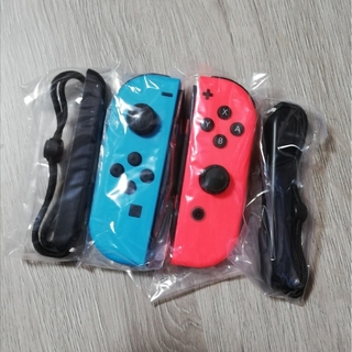 Nintendo Switch - Switchジョイコン ネオンパープル＆ネオンピンクの
