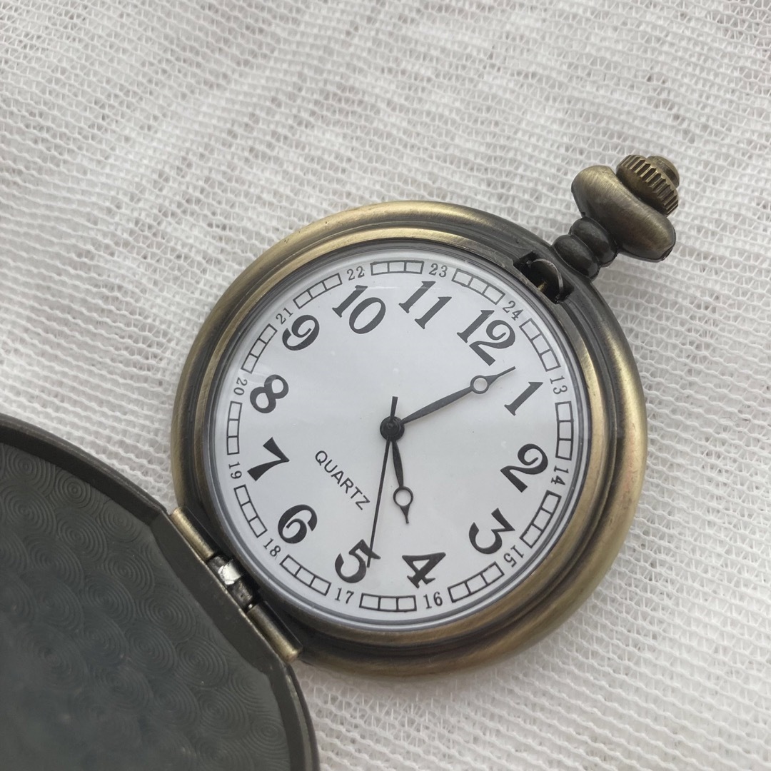 ミュシャ 懐中時計 レトロ アンティーク調 その2 レディースのファッション小物(腕時計)の商品写真