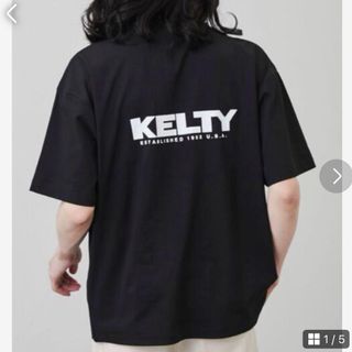 ケルティ(KELTY)のkelty ケルティ　coen コーエン　メンズ　半袖Tシャツ　ブラック S 春(Tシャツ/カットソー(半袖/袖なし))