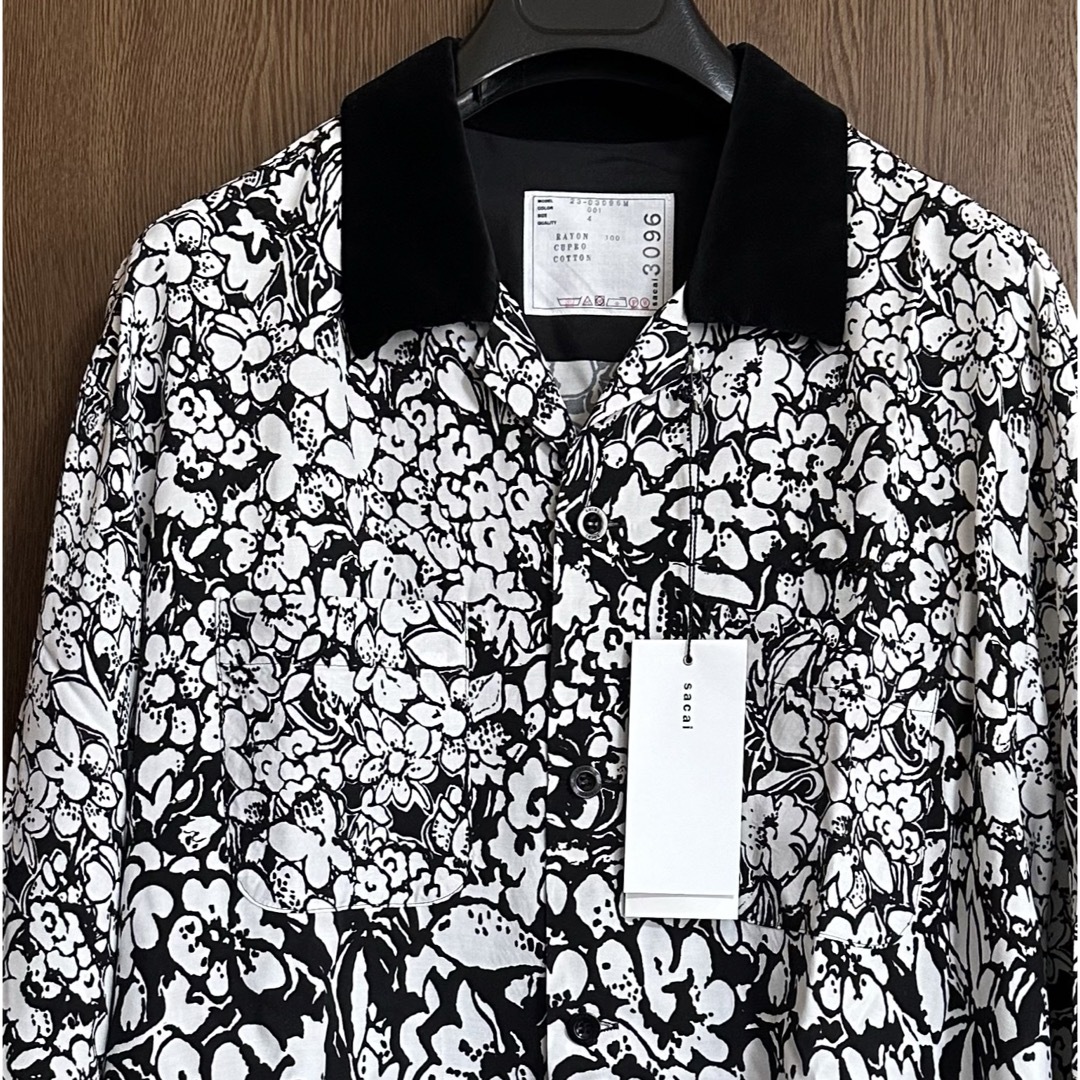 sacai(サカイ)の4新品 sacai サカイ メンズ フローラル レーヨン 長袖 シャツ メンズのトップス(シャツ)の商品写真