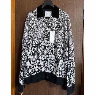 サカイ(sacai)の4新品 sacai サカイ メンズ フローラル レーヨン 長袖 シャツ(シャツ)