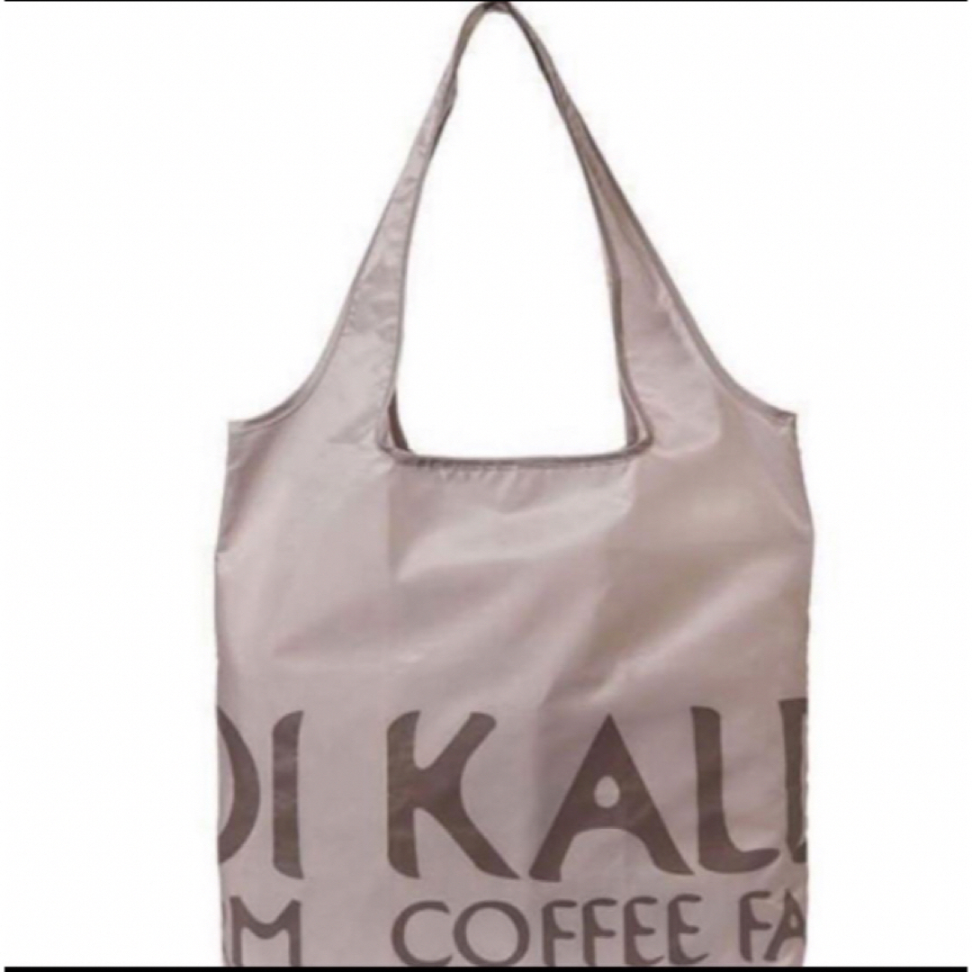 KALDI(カルディ)のKALDI  カルディ　エコバッグ　グレー　カルディトートバッグ　新品未開封 レディースのバッグ(エコバッグ)の商品写真