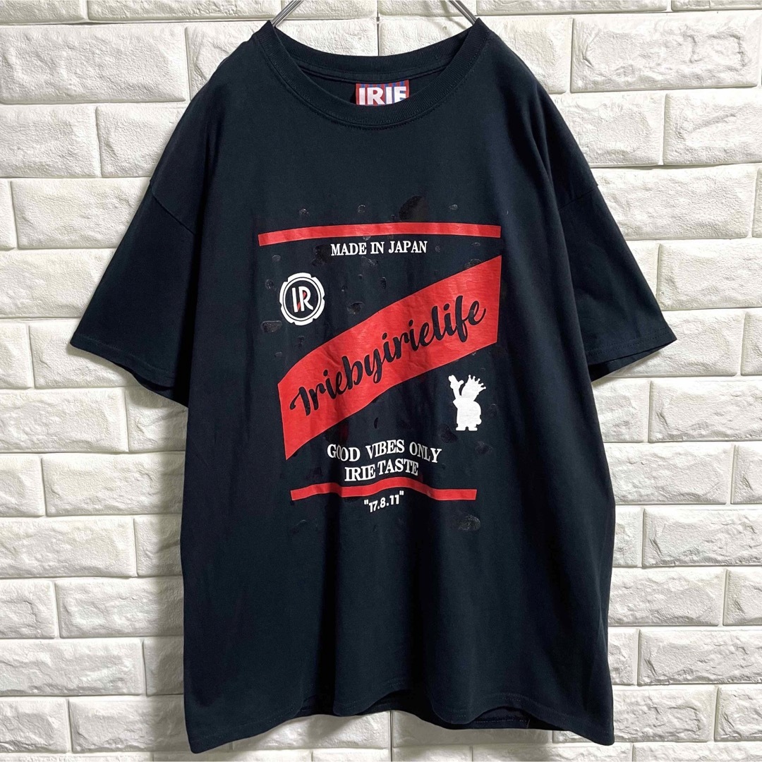 IRIE LIFE(アイリーライフ)のアイリーライフ　半袖Tシャツ　メンズLサイズ メンズのトップス(Tシャツ/カットソー(半袖/袖なし))の商品写真