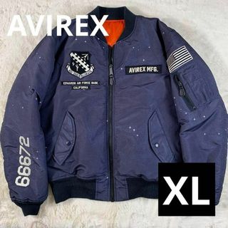 AVIREX - AVIREXフライトジャケットMA1フライングタイガー黒M新品同様