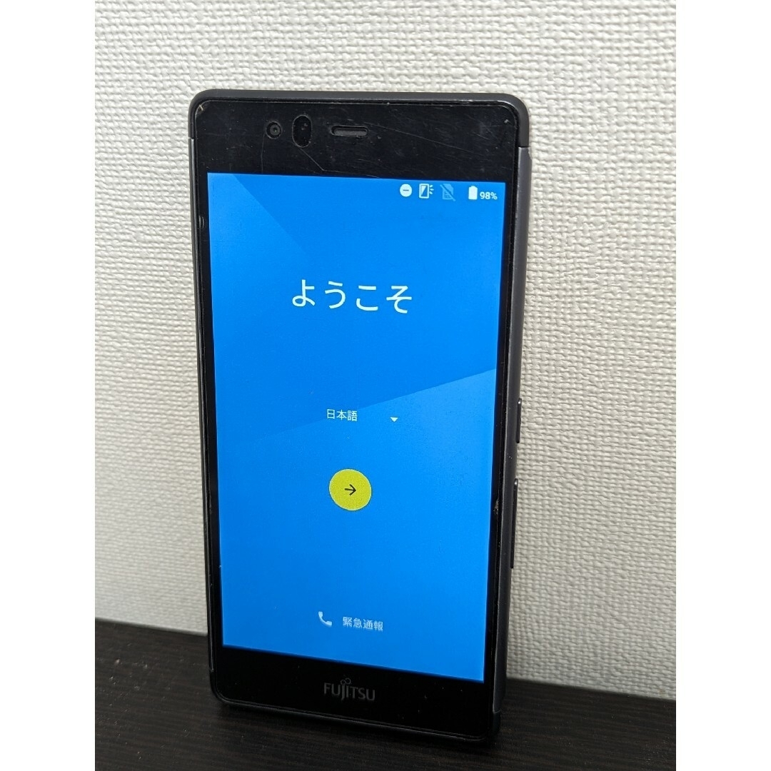 ARROW(アロー)の【動作品】 FUJITSU arrows m357 SIMフリー スマホ/家電/カメラのスマートフォン/携帯電話(スマートフォン本体)の商品写真