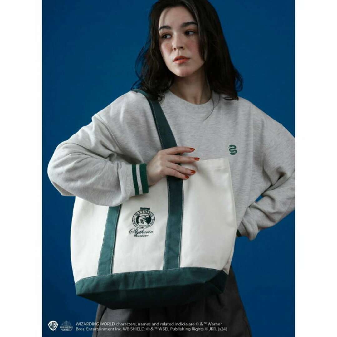 green parks(グリーンパークス)の【グリーン】ハリーポッター/キャンバストートBag/A4 レディースのバッグ(その他)の商品写真