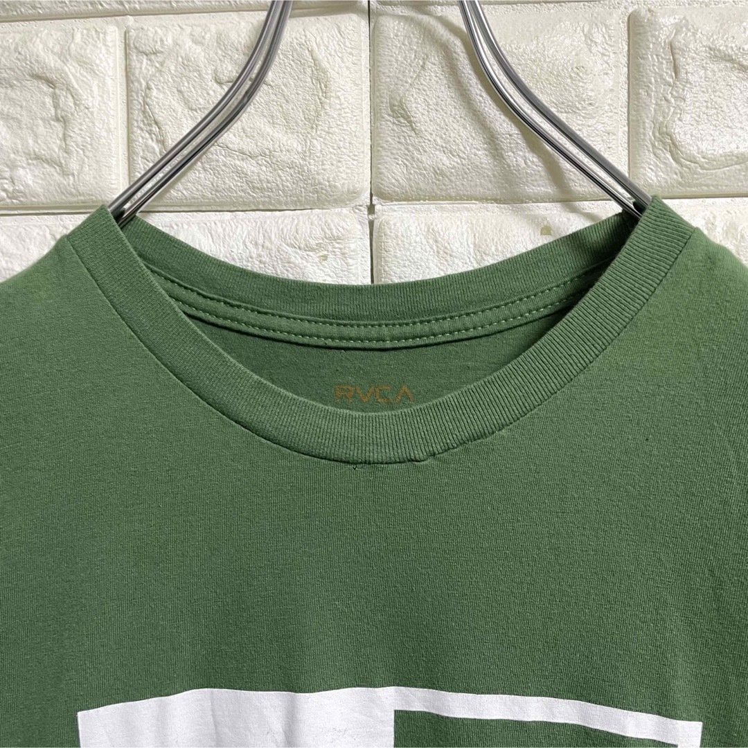 RVCA(ルーカ)のRVCA ルーカ　半袖Tシャツ　デカロゴ　メンズLサイズ メンズのトップス(Tシャツ/カットソー(半袖/袖なし))の商品写真