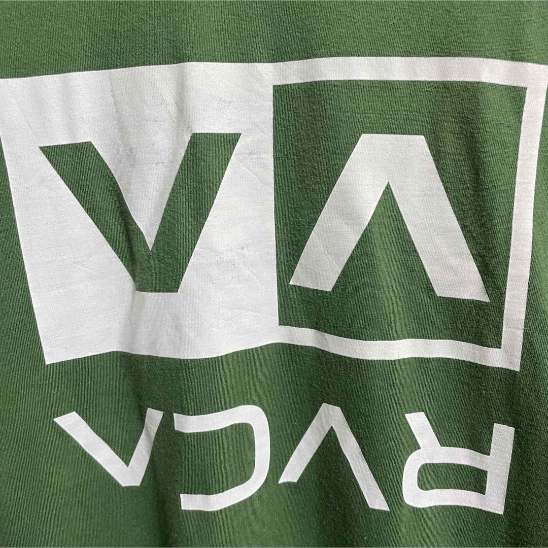 RVCA(ルーカ)のRVCA ルーカ　半袖Tシャツ　デカロゴ　メンズLサイズ メンズのトップス(Tシャツ/カットソー(半袖/袖なし))の商品写真