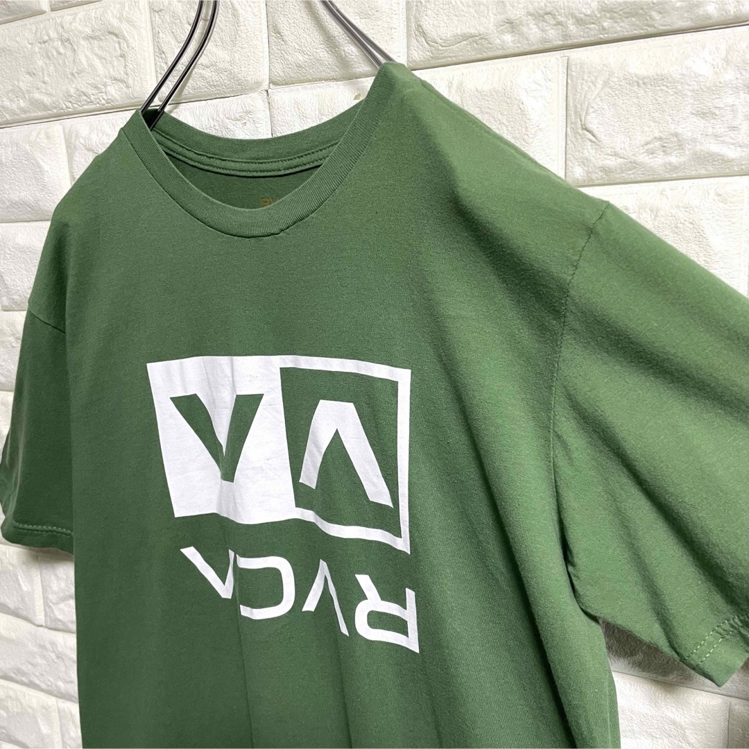 RVCA(ルーカ)のRVCA ルーカ　半袖Tシャツ　デカロゴ　メンズLサイズ メンズのトップス(Tシャツ/カットソー(半袖/袖なし))の商品写真