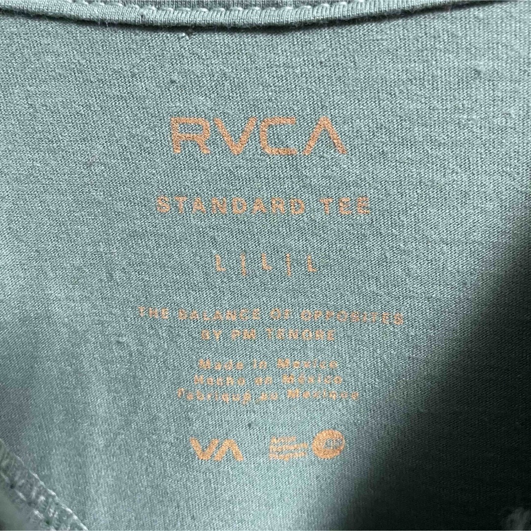 RVCA(ルーカ)のRVCA ルーカ　半袖Tシャツ　デカロゴ　メンズLサイズ メンズのトップス(Tシャツ/カットソー(半袖/袖なし))の商品写真