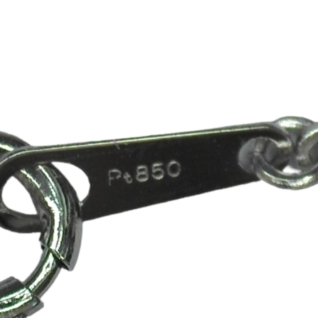 ネックレス ネックレス プラチナ   Pt900 Pt850 ルビー レディースのアクセサリー(ネックレス)の商品写真