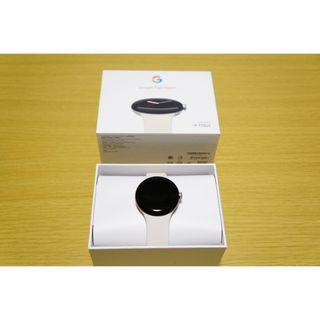 グーグル(Google)のGoogle PixelWatch Wi-Fi Polished Silver(腕時計(デジタル))