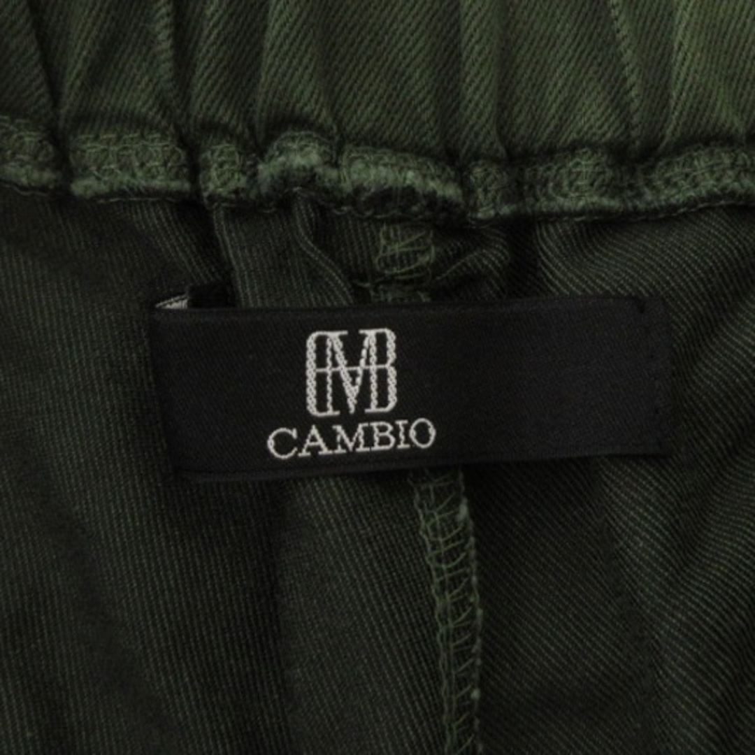 Cambio(カンビオ)のカンビオ カーゴ パンツ ミリタリー イージー ストレッチ カーキ M メンズのパンツ(スラックス)の商品写真