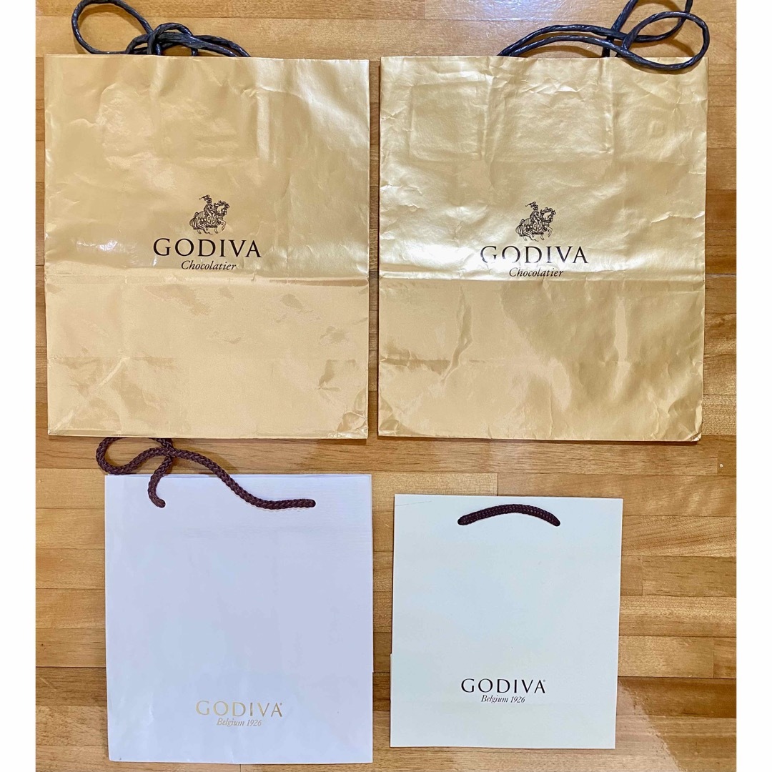 GODIVA(ゴディバ)のGODIVA ゴディバ　紙袋　ショッパー ショップ袋 レディースのバッグ(ショップ袋)の商品写真