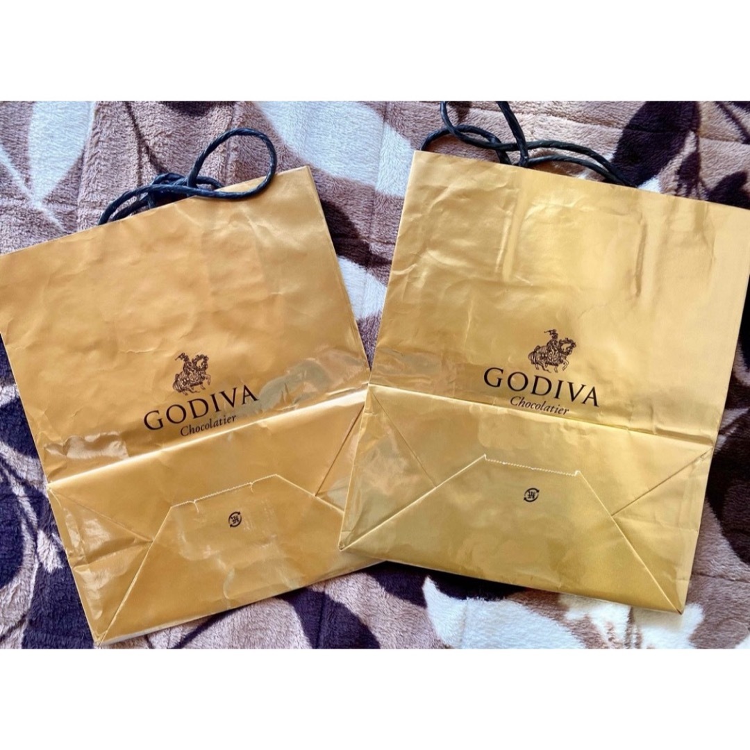 GODIVA(ゴディバ)のGODIVA ゴディバ　紙袋　ショッパー ショップ袋 レディースのバッグ(ショップ袋)の商品写真