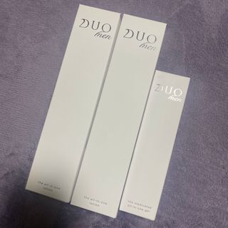 【未使用セット】DUO MEN ザ 薬用オールインワンジェル 48g(オールインワン化粧品)