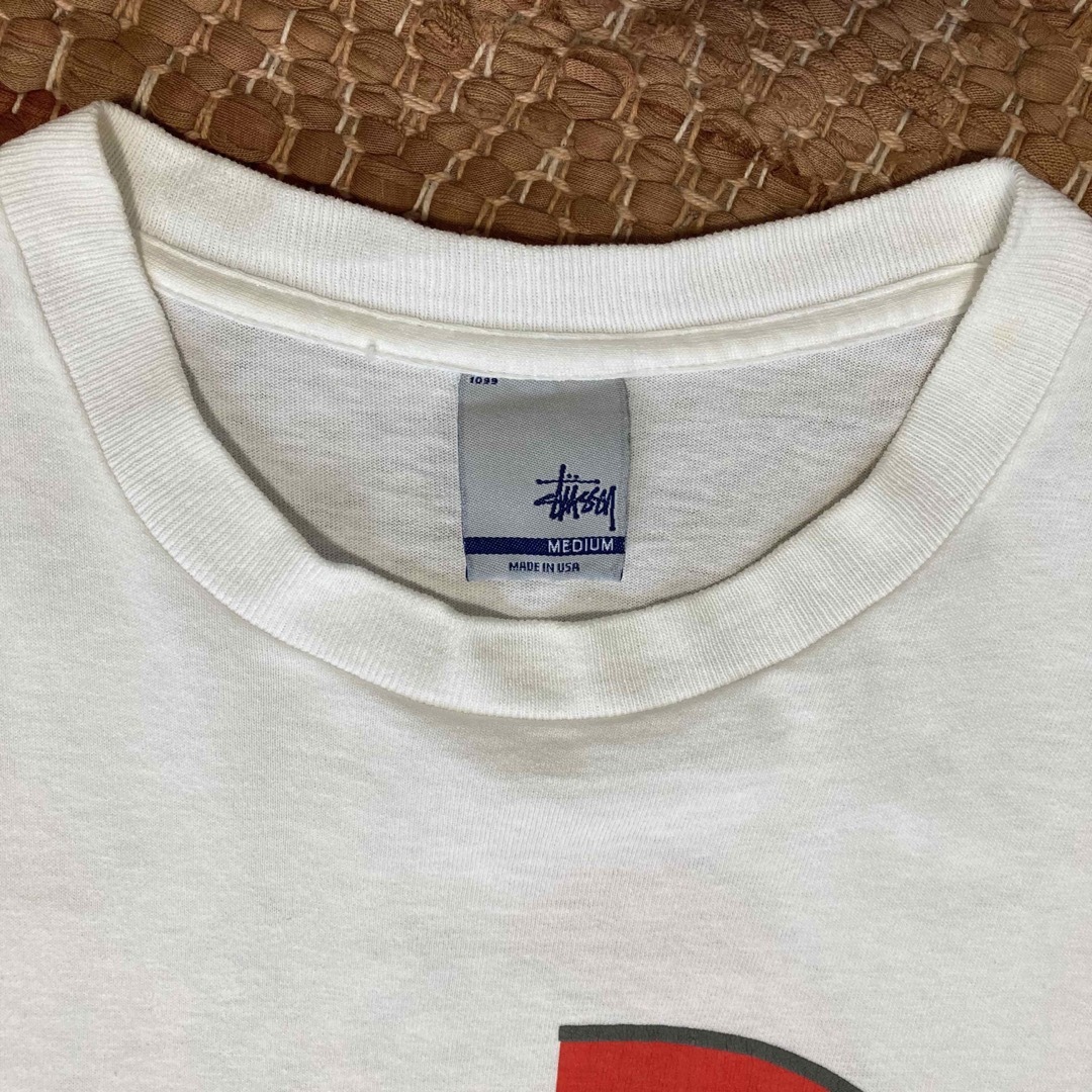 STUSSY(ステューシー)の90s～00s USA製 銀タグ オールドステューシー Ｔシャツ サイズM メンズのトップス(Tシャツ/カットソー(半袖/袖なし))の商品写真