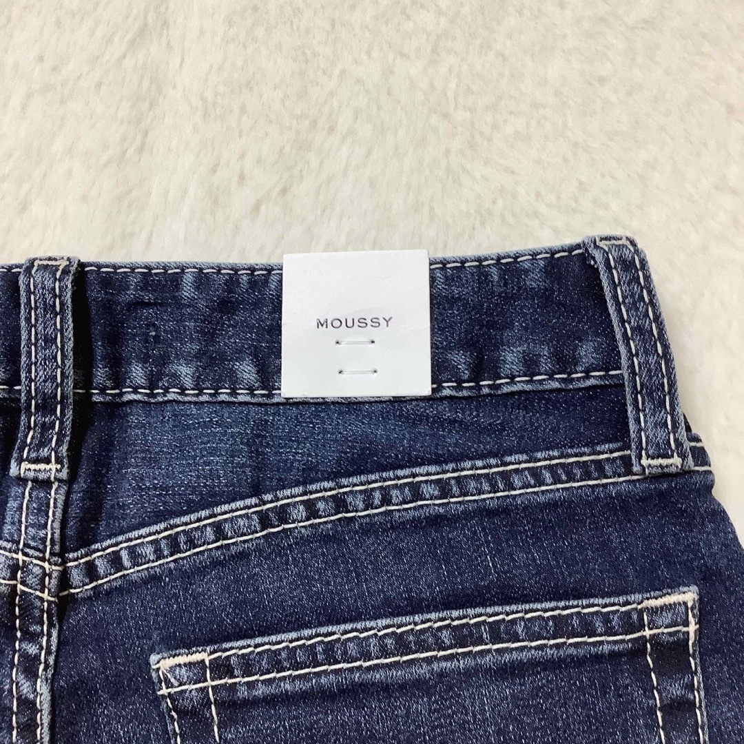 moussy(マウジー)の【新品】 WAIST FIT STRECH SKINNY MOUSSY 24 レディースのパンツ(デニム/ジーンズ)の商品写真