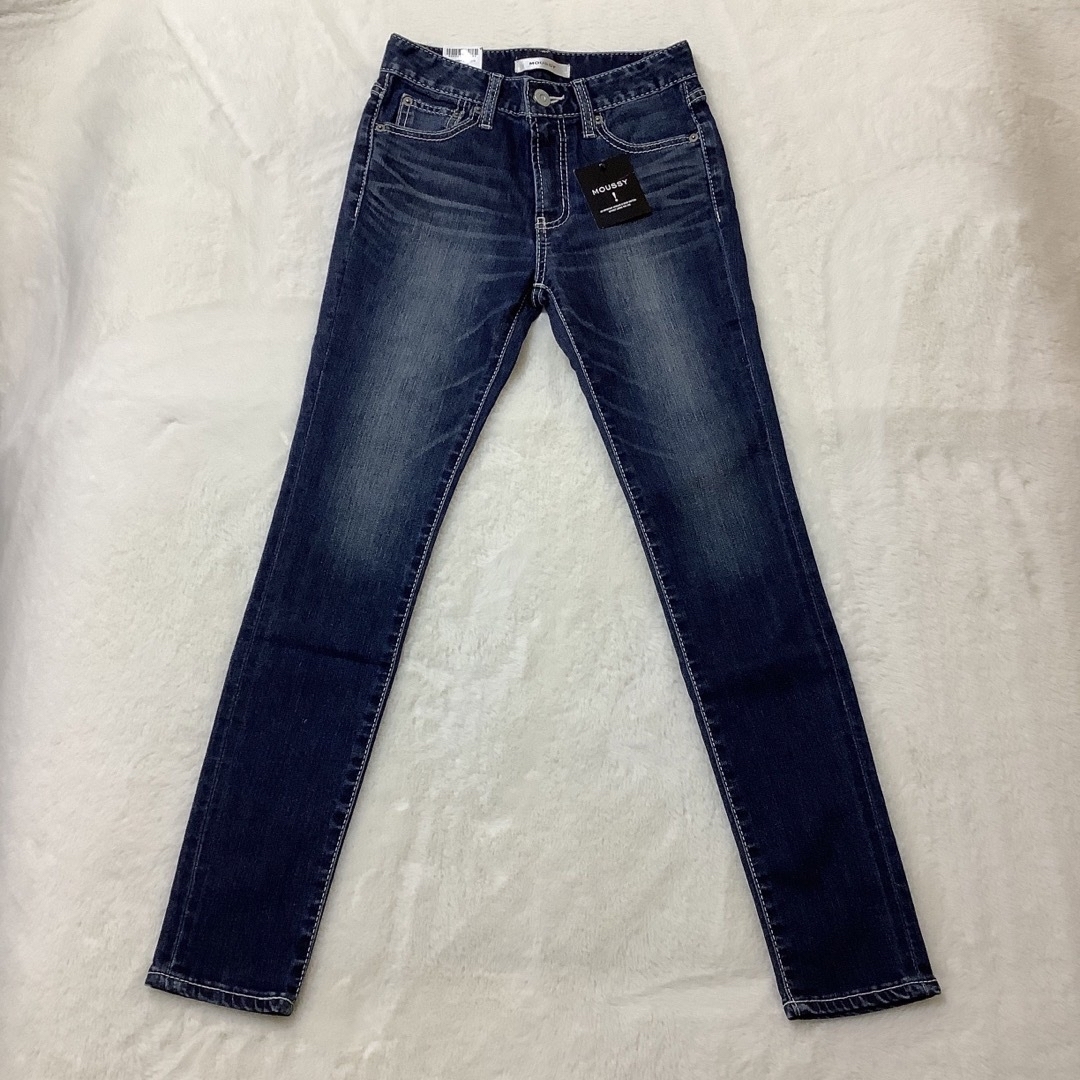 【新品】 WAIST FIT STRECH SKINNY MOUSSY 24