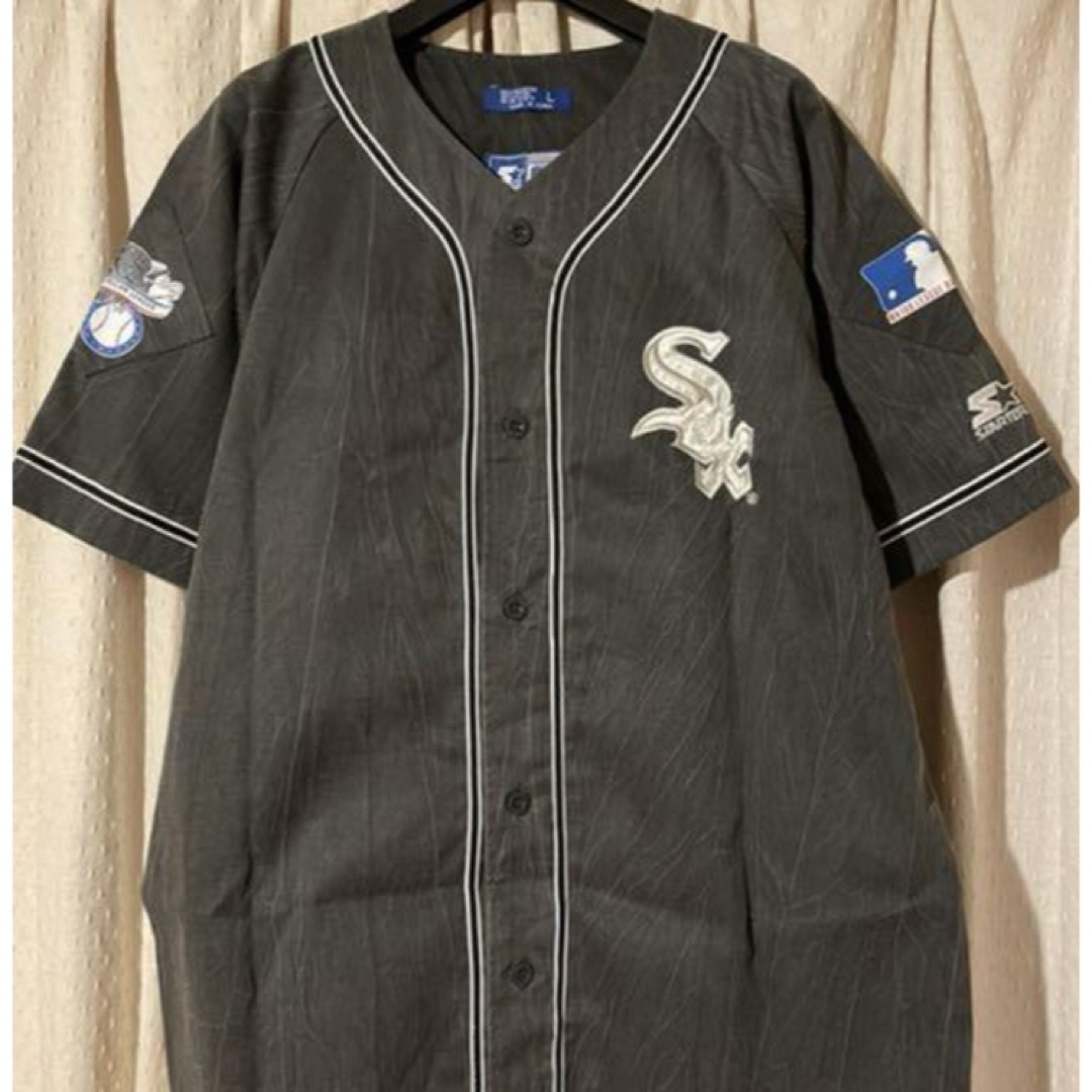 STARTER(スターター)のホワイトソックス ベースボールシャツ メンズのトップス(シャツ)の商品写真