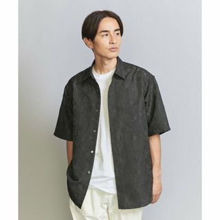 ビューティアンドユースユナイテッドアローズ(BEAUTY&YOUTH UNITED ARROWS)の【DK.GREEN】フォグ ジャカード レギュラーグランデ ショートスリーブ シャツ(その他)