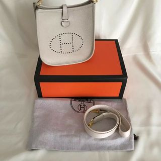 エルメス(Hermes)のエルメス エブリンtpm　ホワイト　箱付き(セット/コーデ)