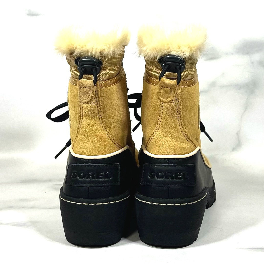 SOREL(ソレル)の【美品】SOREL ソレル ティボリ3  WP スノーブーツ ベージュ 22.5 レディースの靴/シューズ(ブーツ)の商品写真