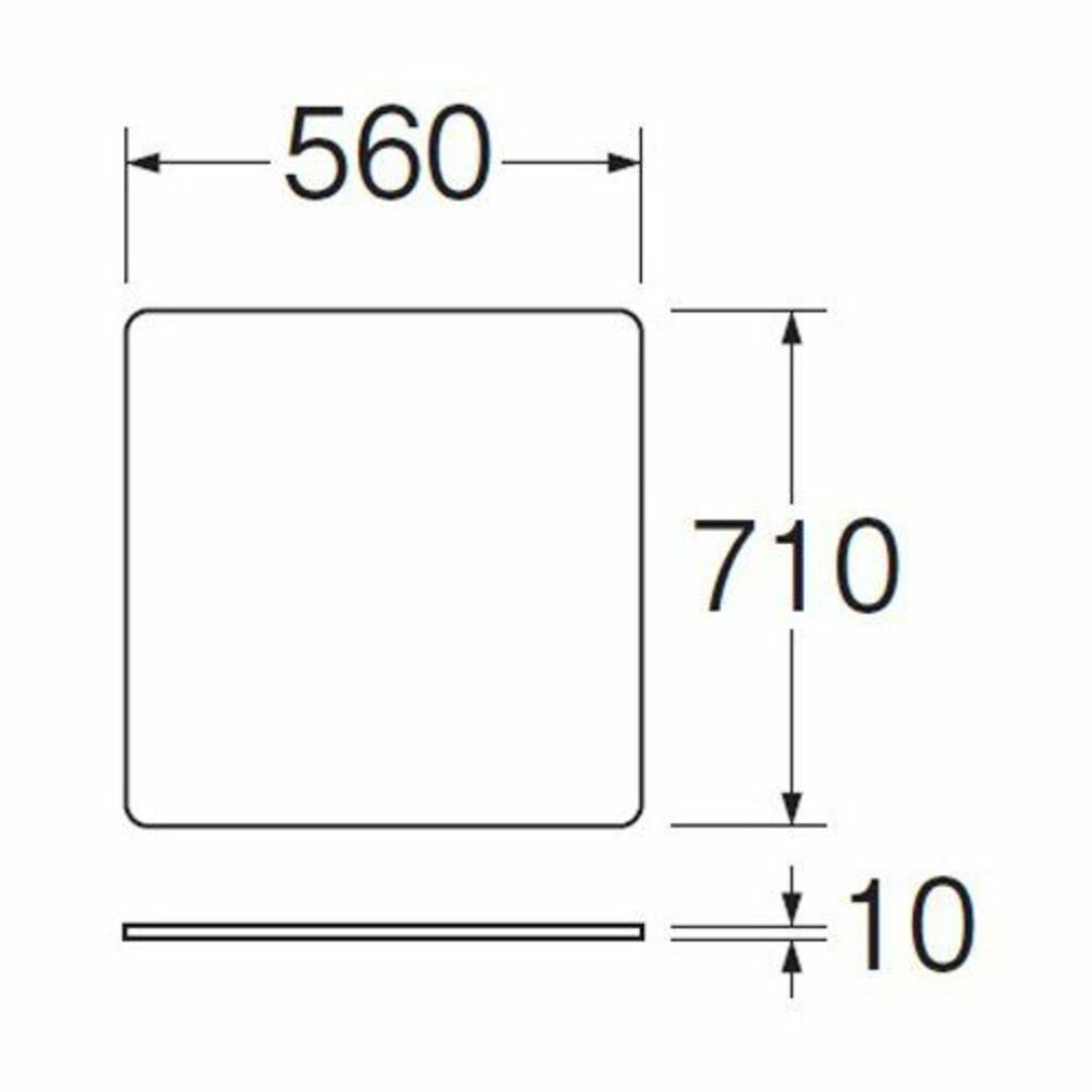 【色: ベージュ】SANEI 洗濯機用トレー 水滴や傷から床を守る 二槽式・大型 スマホ/家電/カメラの生活家電(洗濯機)の商品写真