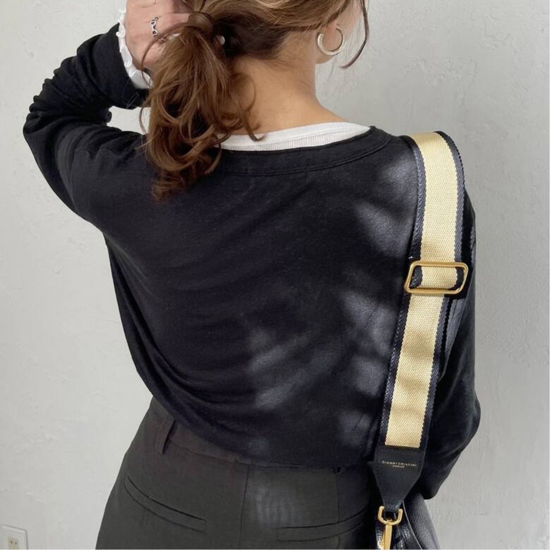 Spick and Span Noble - 新品タグ付き LI/PEヘンリーネックプル