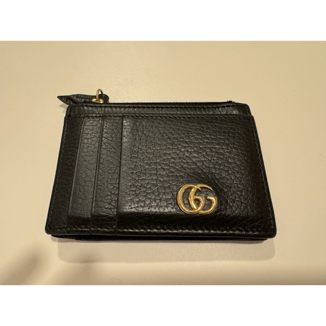 Gucci(グッチ)のGUCCI〔GGマーモント〕 レザー コインカードケース メンズのファッション小物(コインケース/小銭入れ)の商品写真