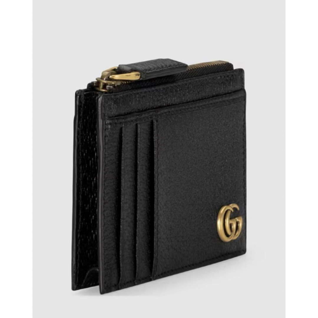 Gucci(グッチ)のGUCCI〔GGマーモント〕 レザー コインカードケース メンズのファッション小物(コインケース/小銭入れ)の商品写真