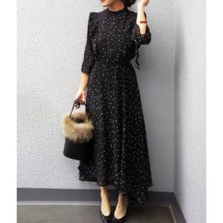 Ameri VINTAGE - 【Ameri】KNIT DOCKING VOLUME DRESS【新品タグ