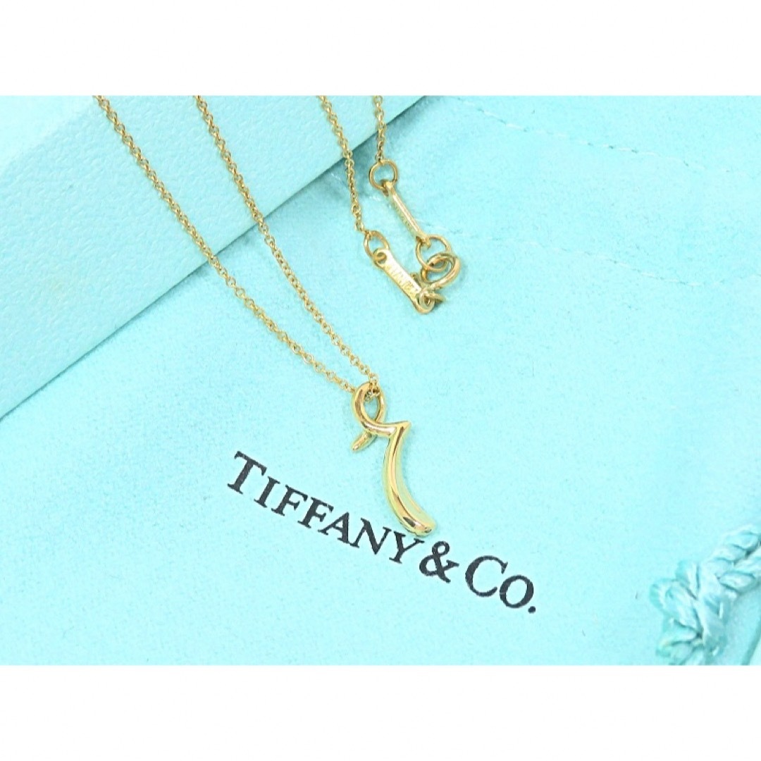 Tiffany & Co.(ティファニー)のTIFFANY&Co ティファニー 750 レター R イニシャル ネックレス レディースのアクセサリー(ネックレス)の商品写真