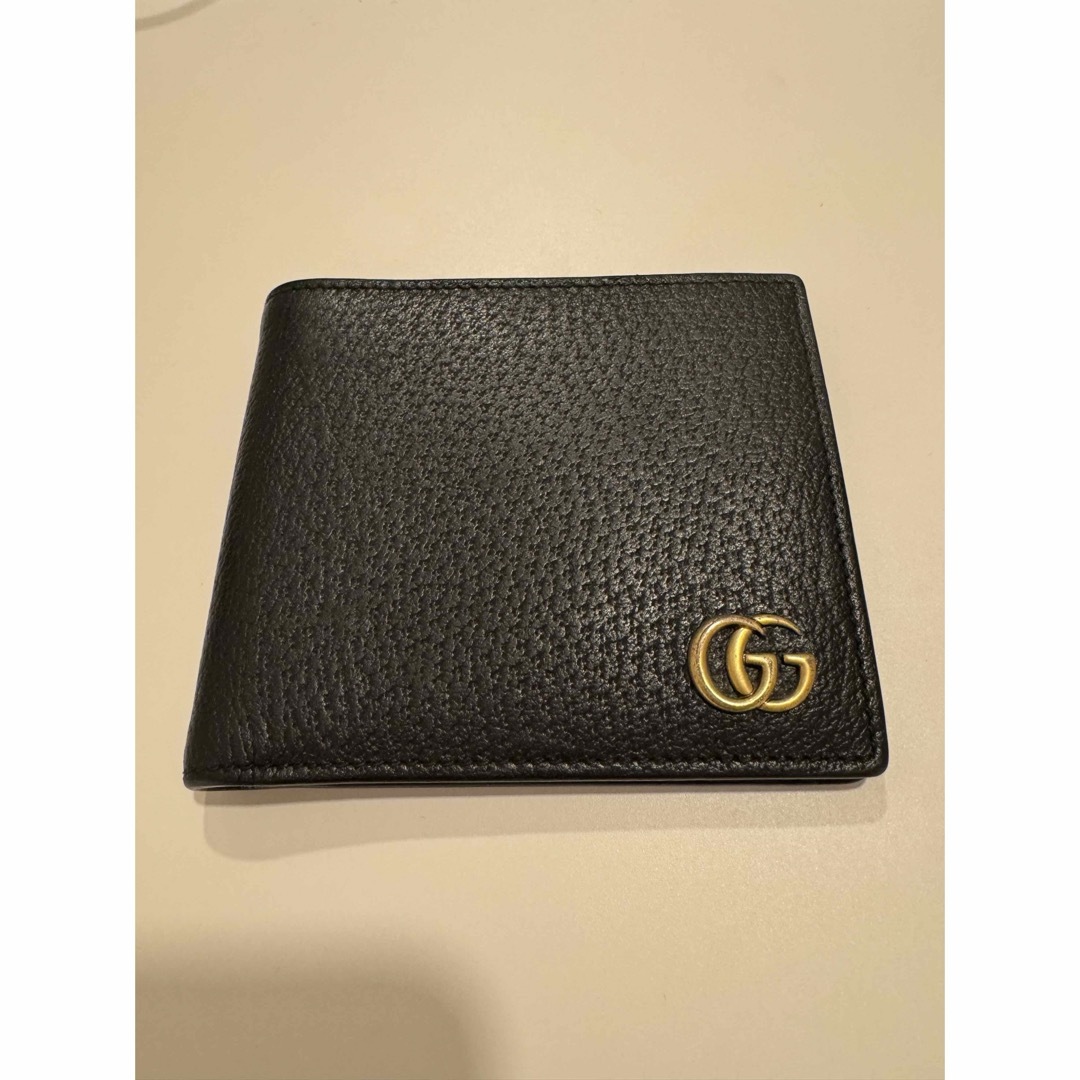 Gucci(グッチ)のGUCCI〔GGマーモント〕 レザー コインウォレット メンズのファッション小物(折り財布)の商品写真