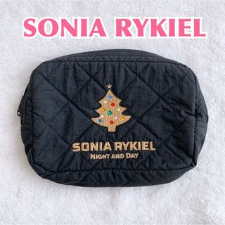 ソニアリキエル(SONIA RYKIEL)の【匿名配送】SONIA RYKIEL ソニアリキエル　ファスナー付きミニポーチ(ポーチ)