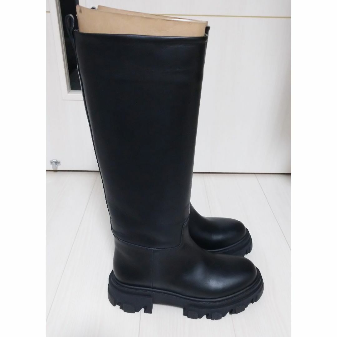 L'Appartement DEUXIEME CLASSE(アパルトモンドゥーズィエムクラス)の未使用品 GIA X PERNILLE TEISBAEK Combat Boot レディースの靴/シューズ(ブーツ)の商品写真