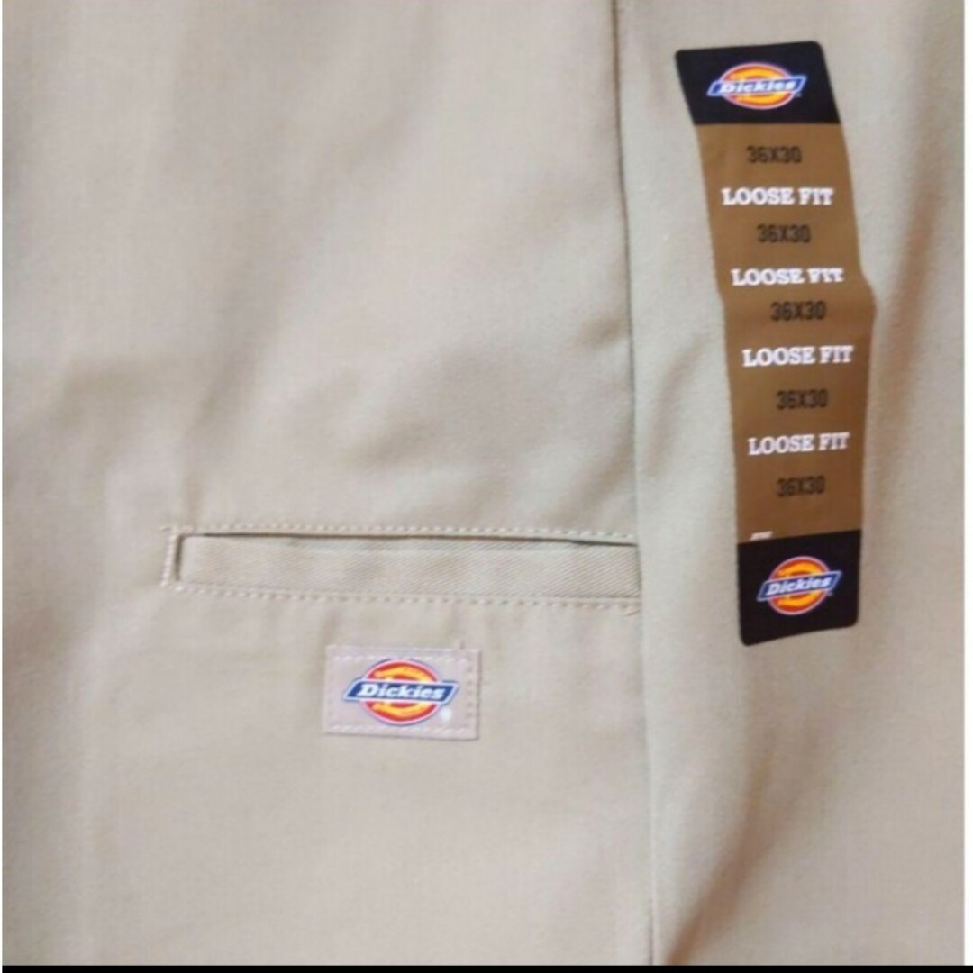 Dickies(ディッキーズ)の新品 36x30 KH ダブルニー ワークパンツ ディッキーズ カーキ メンズのパンツ(ワークパンツ/カーゴパンツ)の商品写真