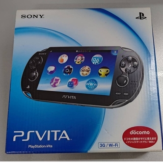 プレイステーションヴィータ(PlayStation Vita)の希少 未開封 SONY PlayStationVITA 本体  PCH-1100(携帯用ゲーム機本体)