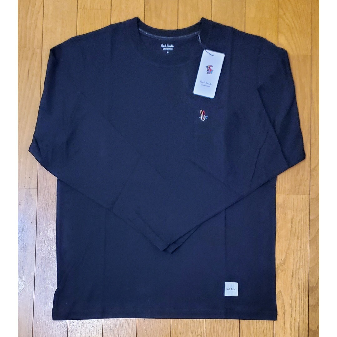 Paul Smith(ポールスミス)のポールスミス　新品　メンズ　ロングTシャツ(バニー/ブラックM) メンズのトップス(Tシャツ/カットソー(七分/長袖))の商品写真