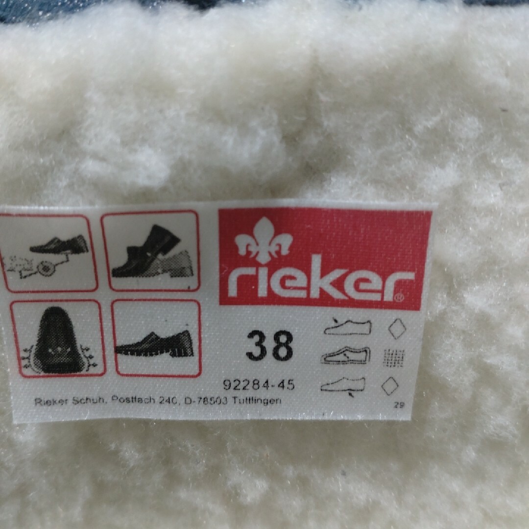 rieker リーカー レディースの靴/シューズ(ブーツ)の商品写真