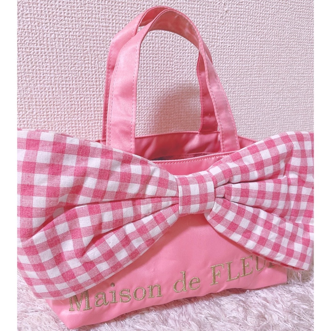 Maison de FLEUR(メゾンドフルール)の早い者勝ち♡レア♡入手困難♡いちご♡ロリータ♡ピンク♡リズリサ♡姫系♡リボン♡ レディースのバッグ(トートバッグ)の商品写真