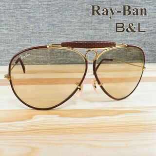 レイバン(Ray-Ban)のレイバン サングラス ボシュロム USA ティアドロップ レザーコレクション(サングラス/メガネ)