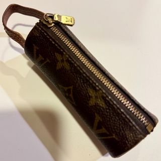 ルイヴィトン(LOUIS VUITTON)の希少 正規 ルイ ヴィトン モノグラム ペンケース 小物入れ ポーチ バッグ(ポーチ)