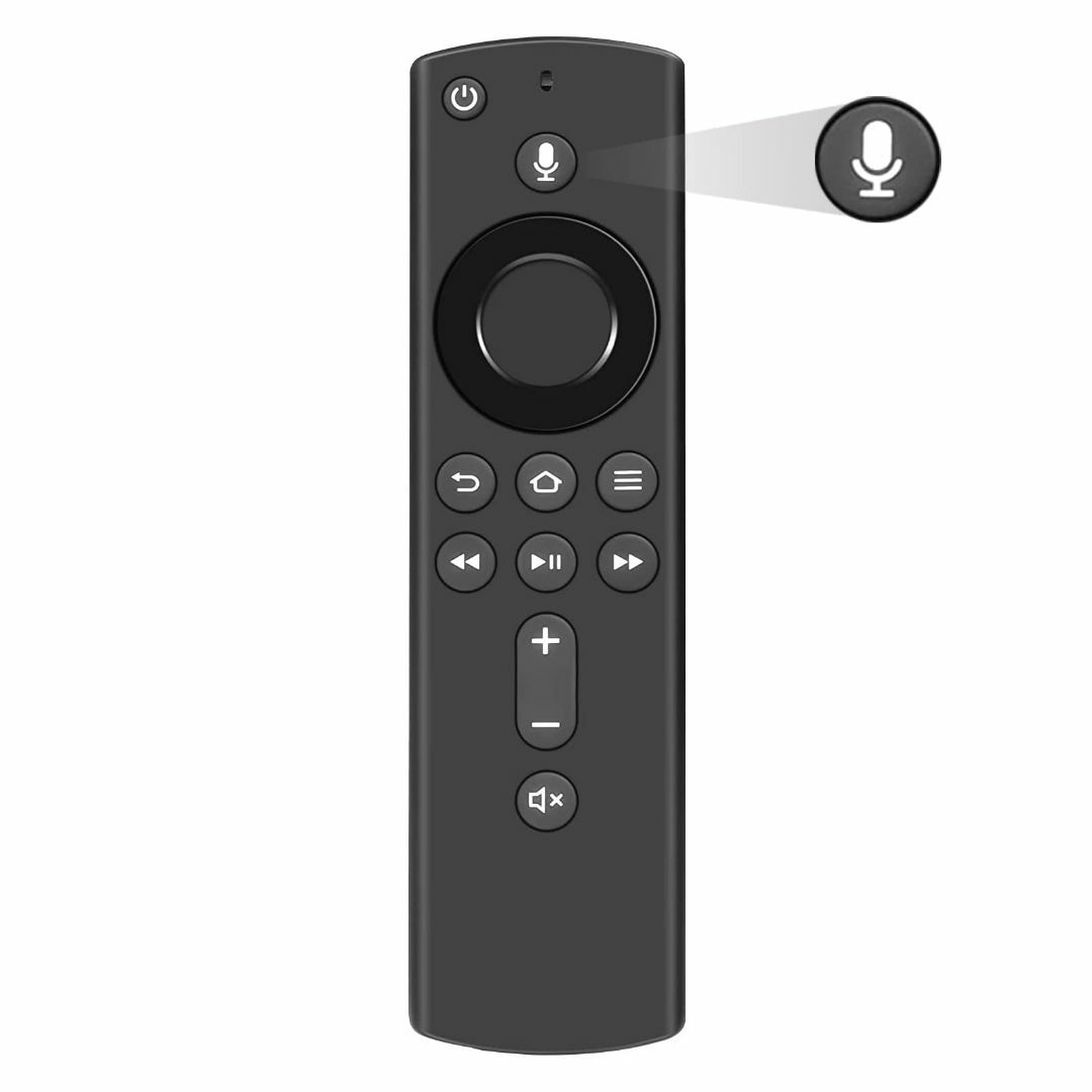 テレビリモコン for fire stick tv リモコン L5B83H交換用 スマホ/家電/カメラのテレビ/映像機器(その他)の商品写真