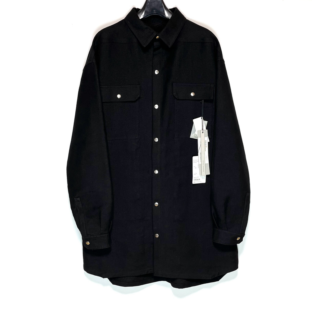 Rick Owens - RICK OWENS 18AW OVERSIZED OUTERSHIRT 48の通販 Rick Owens - RICK OWENS 18AW OVERSIZED OUTERSHIRT 48の通販