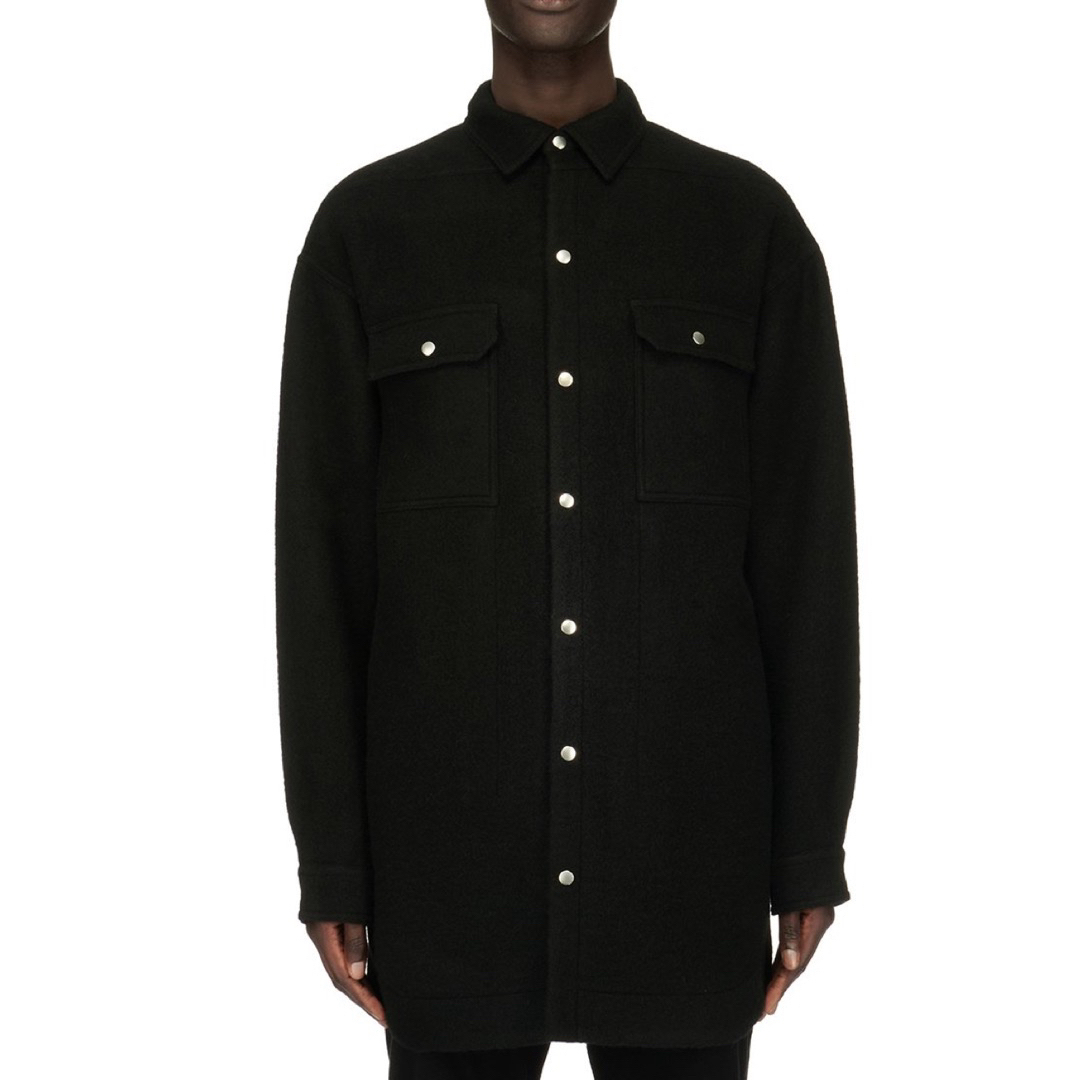 Rick Owens - RICK OWENS 18AW OVERSIZED OUTERSHIRT 48の通販 Rick Owens - RICK OWENS 18AW OVERSIZED OUTERSHIRT 48の通販