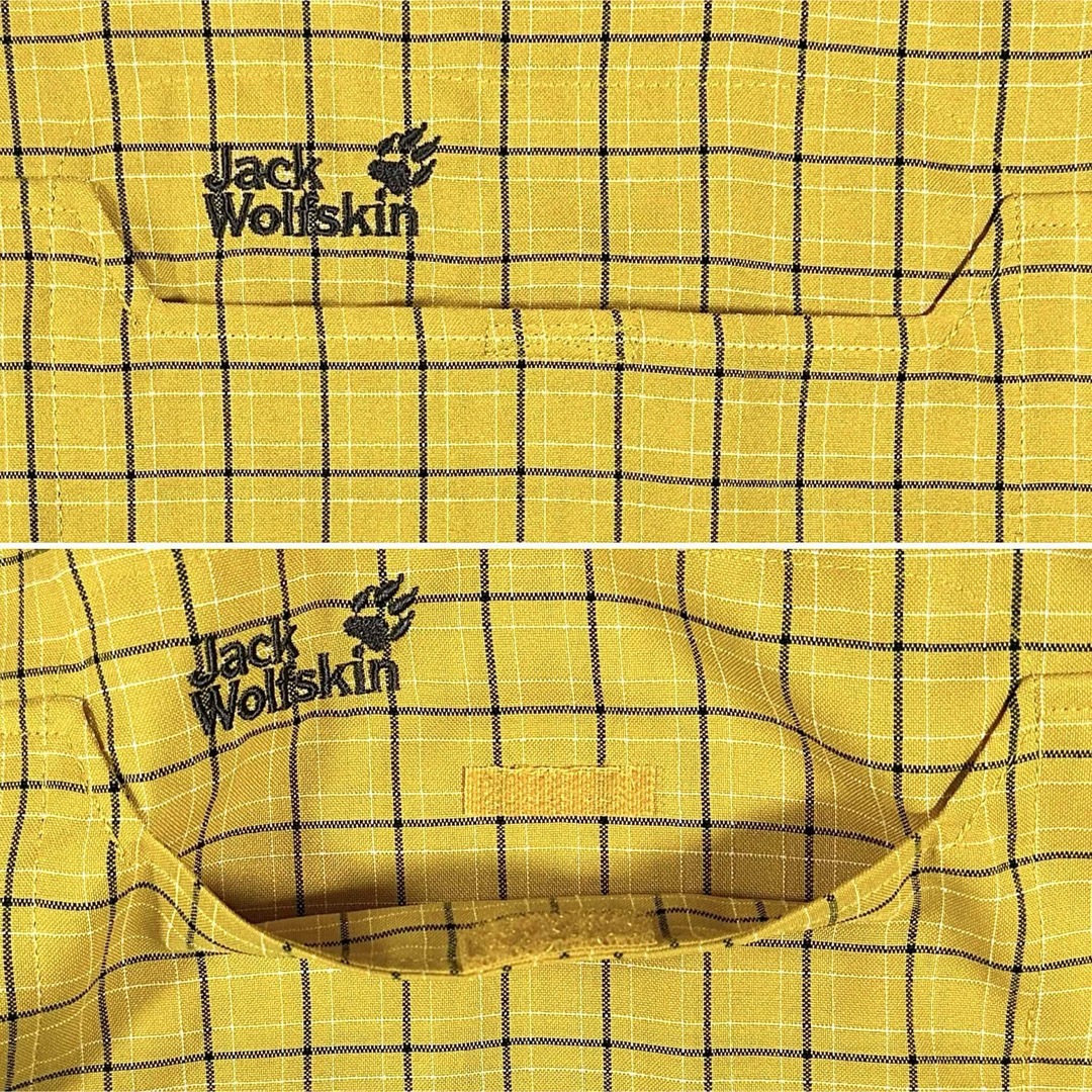 Jack Wolfskin(ジャックウルフスキン)の☆未使用タグ付き☆ Jack Wolfskin モスキートシャツ チェック柄 メンズのトップス(シャツ)の商品写真